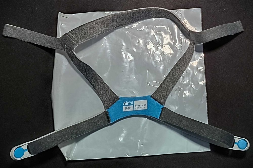 Uprząż AirFit F40 (paski i klipsy) rozmiar Standard