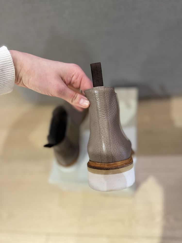 Челси ботинки santoni 39-39.5 оригинал