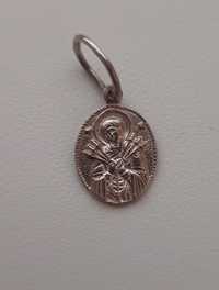 Ладанка Семистрельная икона серебро 925