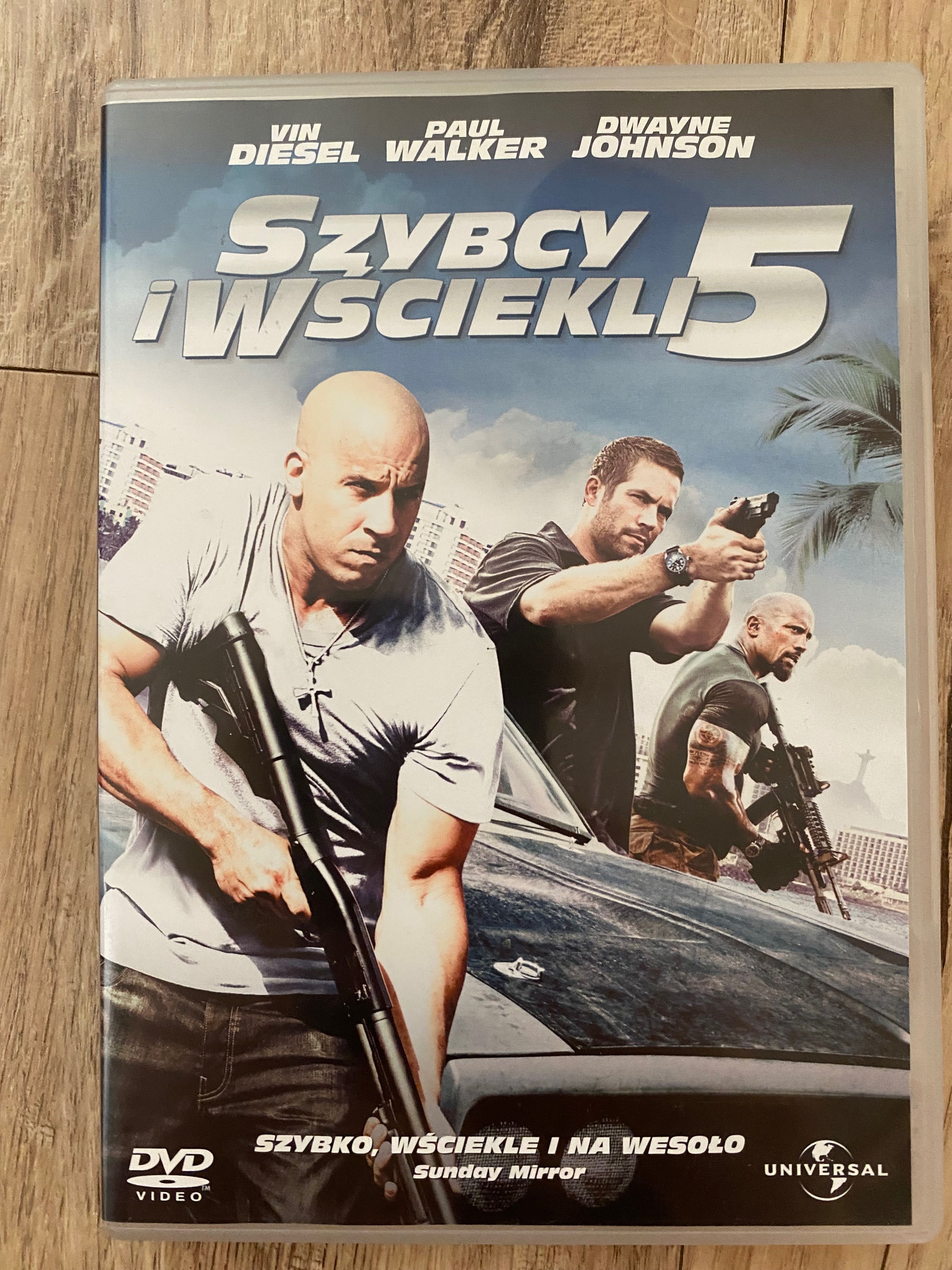 DVD Szybcy w wściekli 5