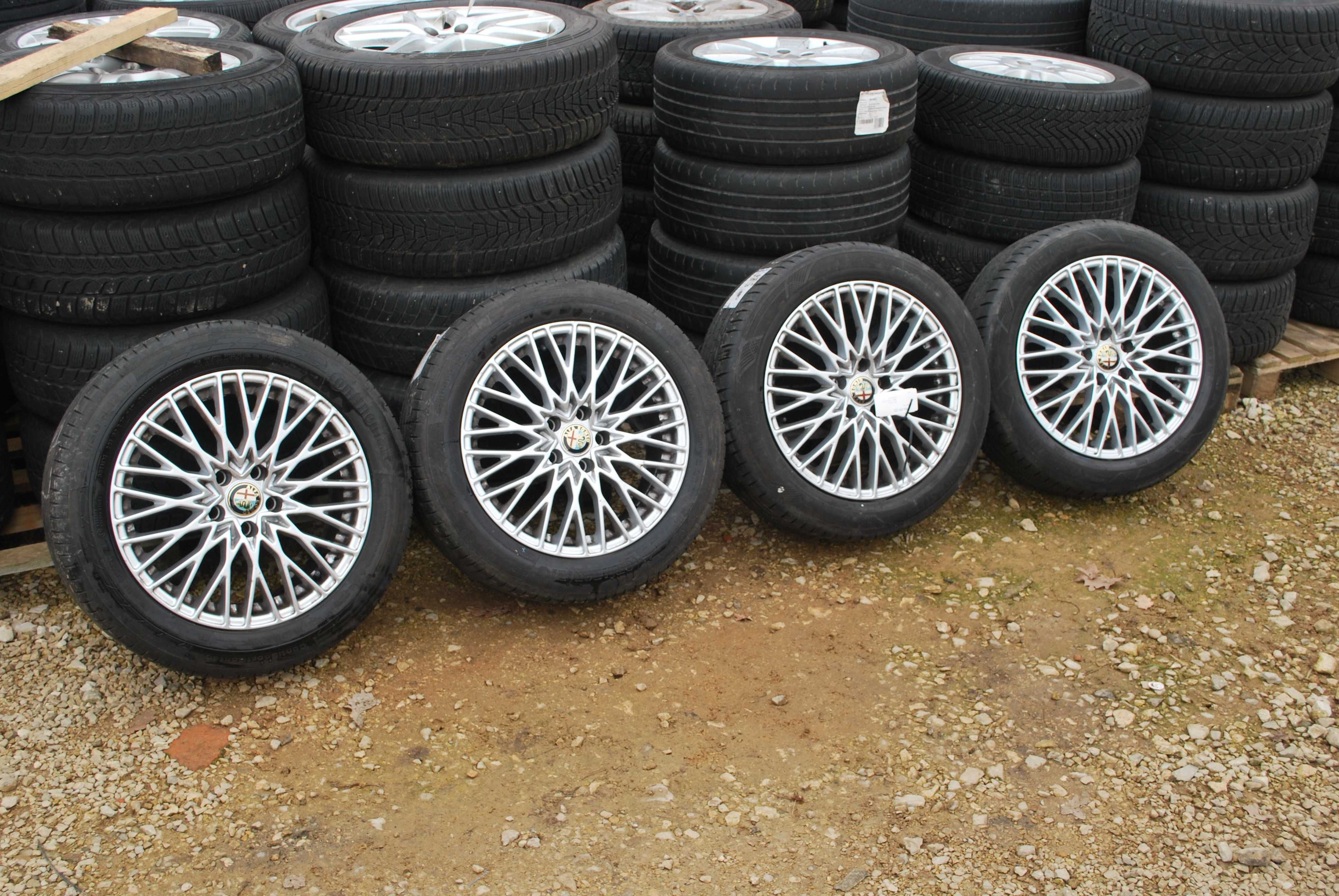 Koła 225/50 R17 Alufelgi + opony letnie Alfa Romeo 147 * 156 * 159 166