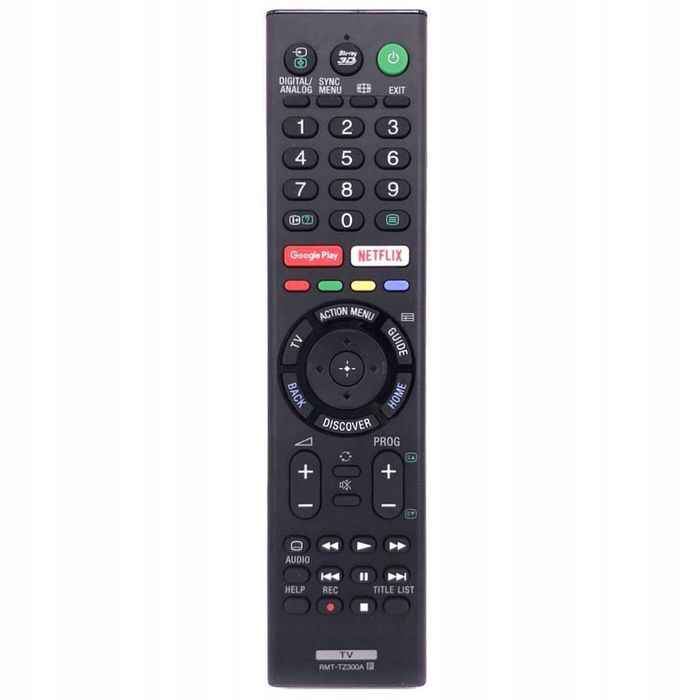 Pilot do tv sony rmf-tx300u rmf-tx300e smart hd/led/4k/uhd