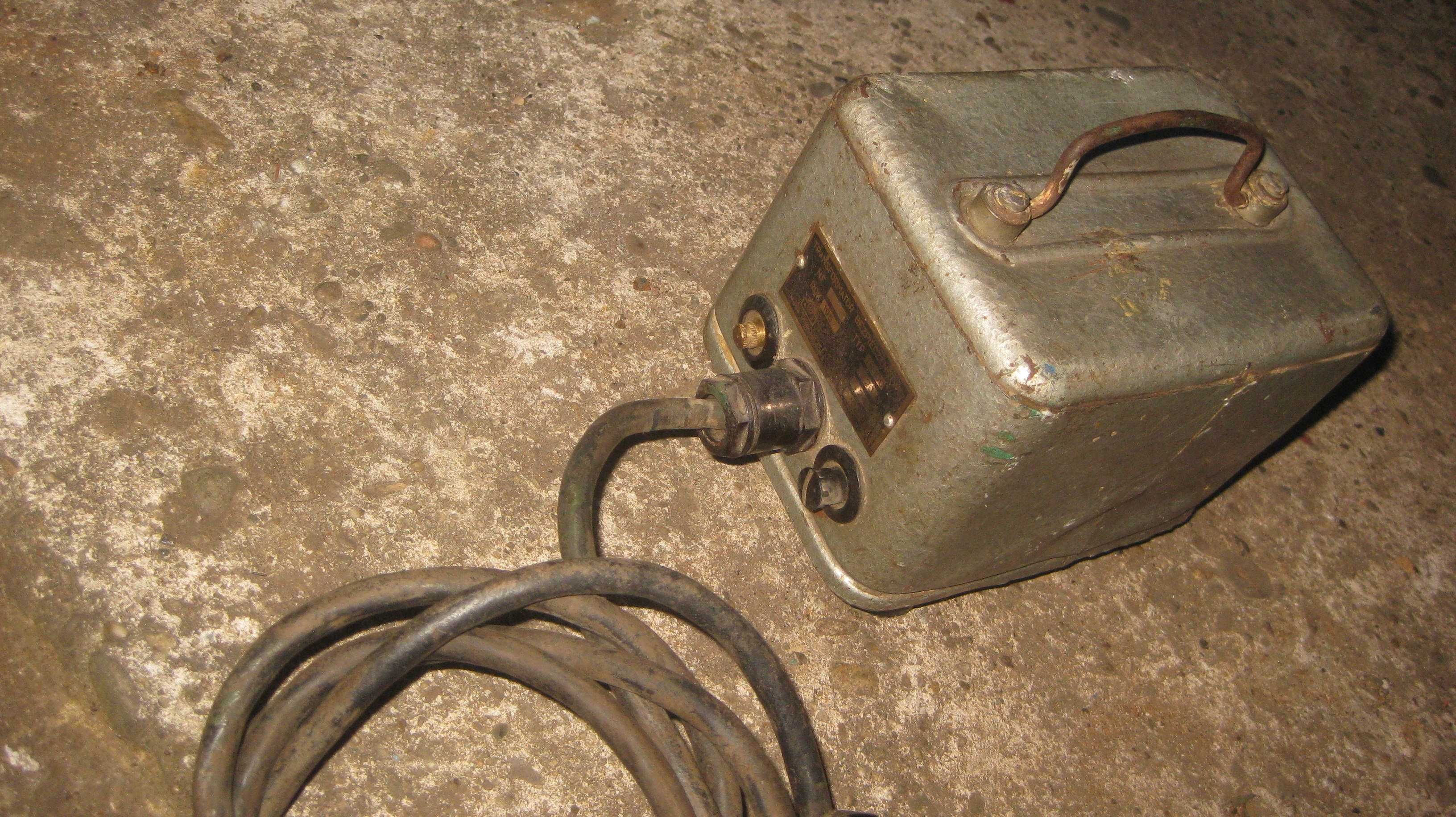 Transformator 220V/24V PRL 1962r.