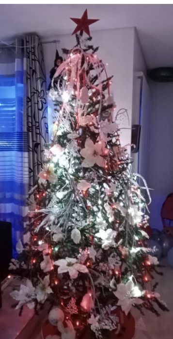 Arvore natal 2.40mt 240 cm 1100 ramos