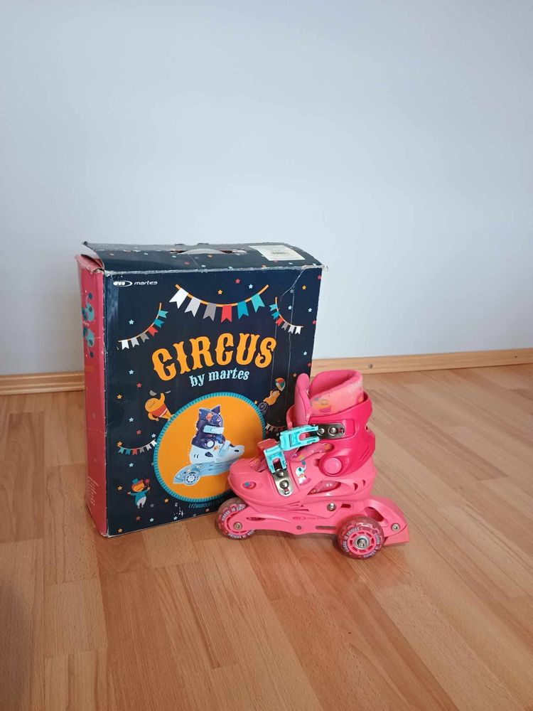 Łyżworolki dziewczęce dziecięce Martes circus xs 26-29