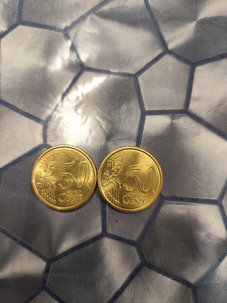 Moedas do Vaticano de 50 cêntimos