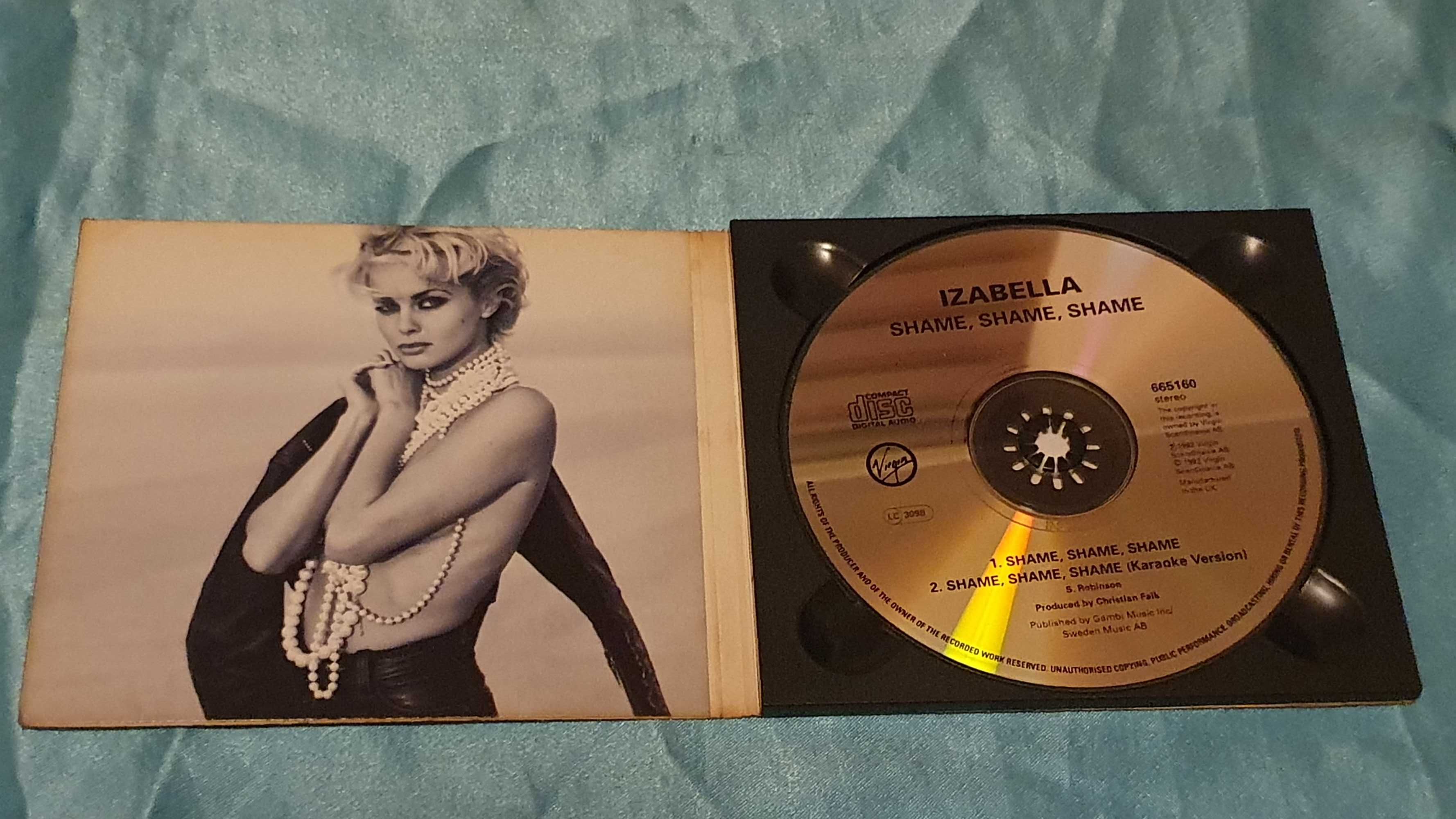IZABELLA  Shame Shame Shame  CD  Izabella Scorupco