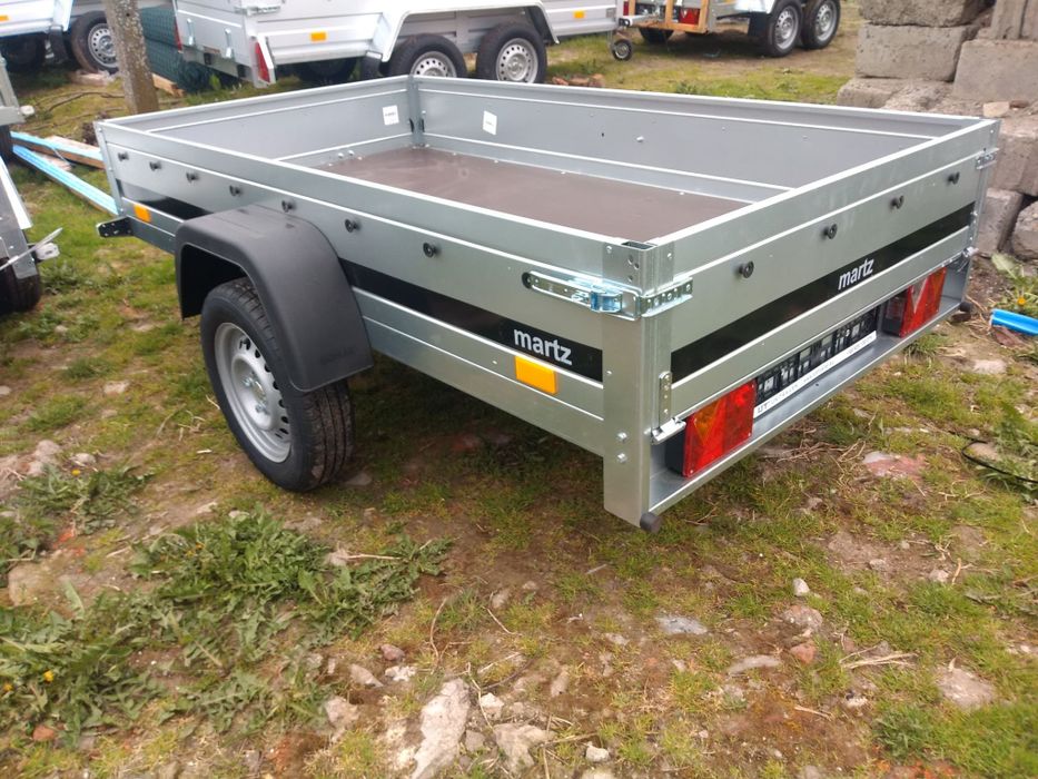 Przyczepa samochodowa Martz Basic 264x126 1 oś przyczepka przyczepki