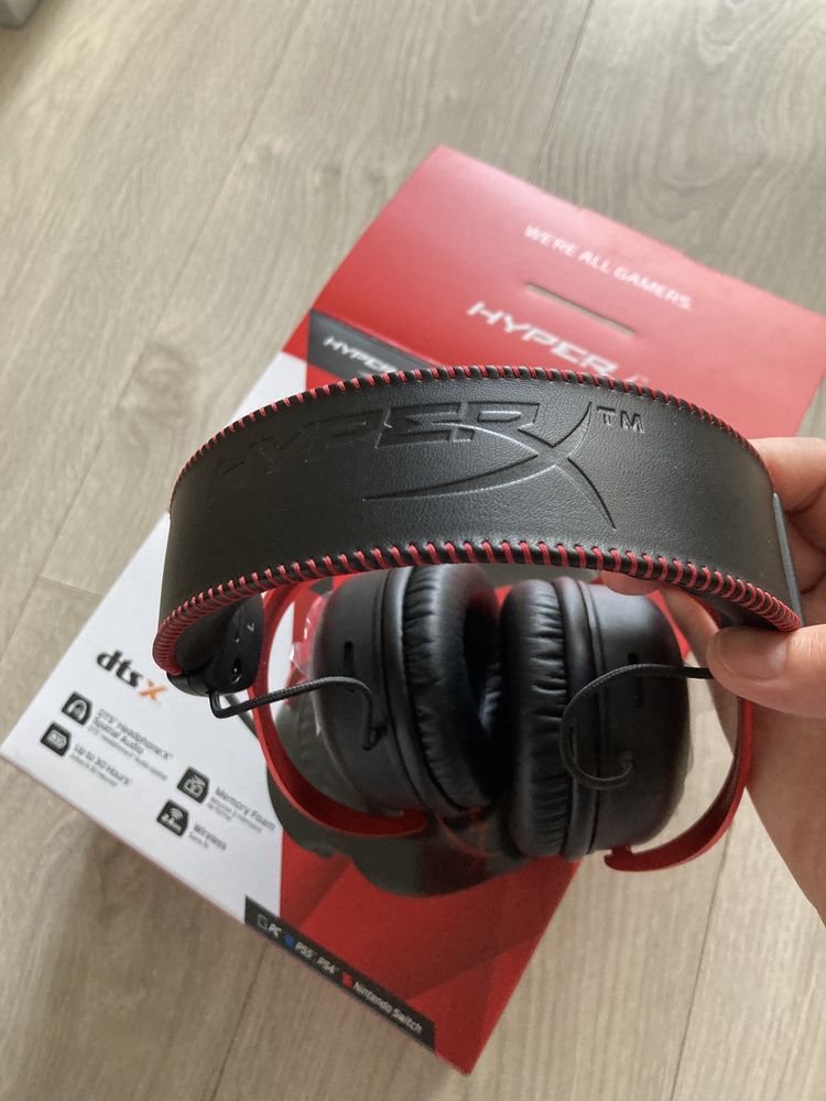 Słuchawki wprawie nowe bezprzewodowe CLOUD II Bluetooth wi-fi