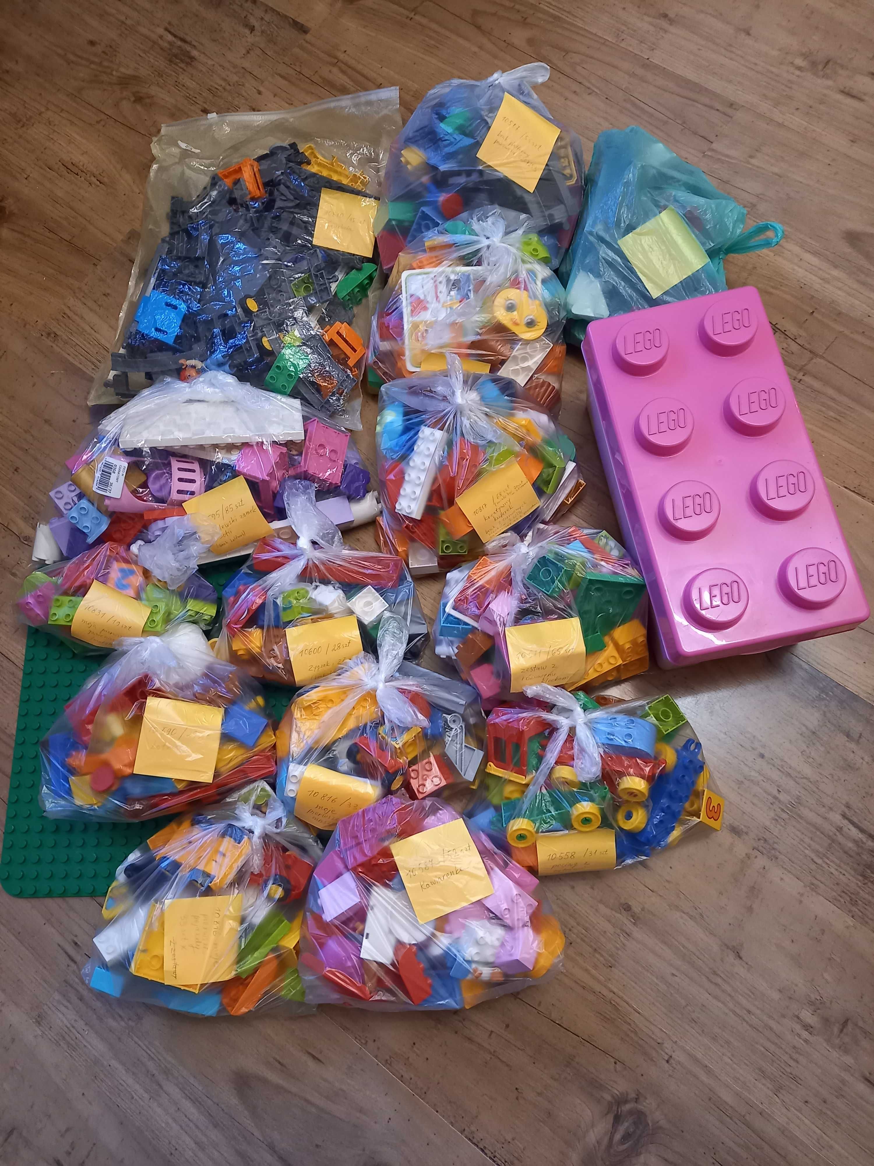 Lego Duplo 10571 różowe pudło klocków