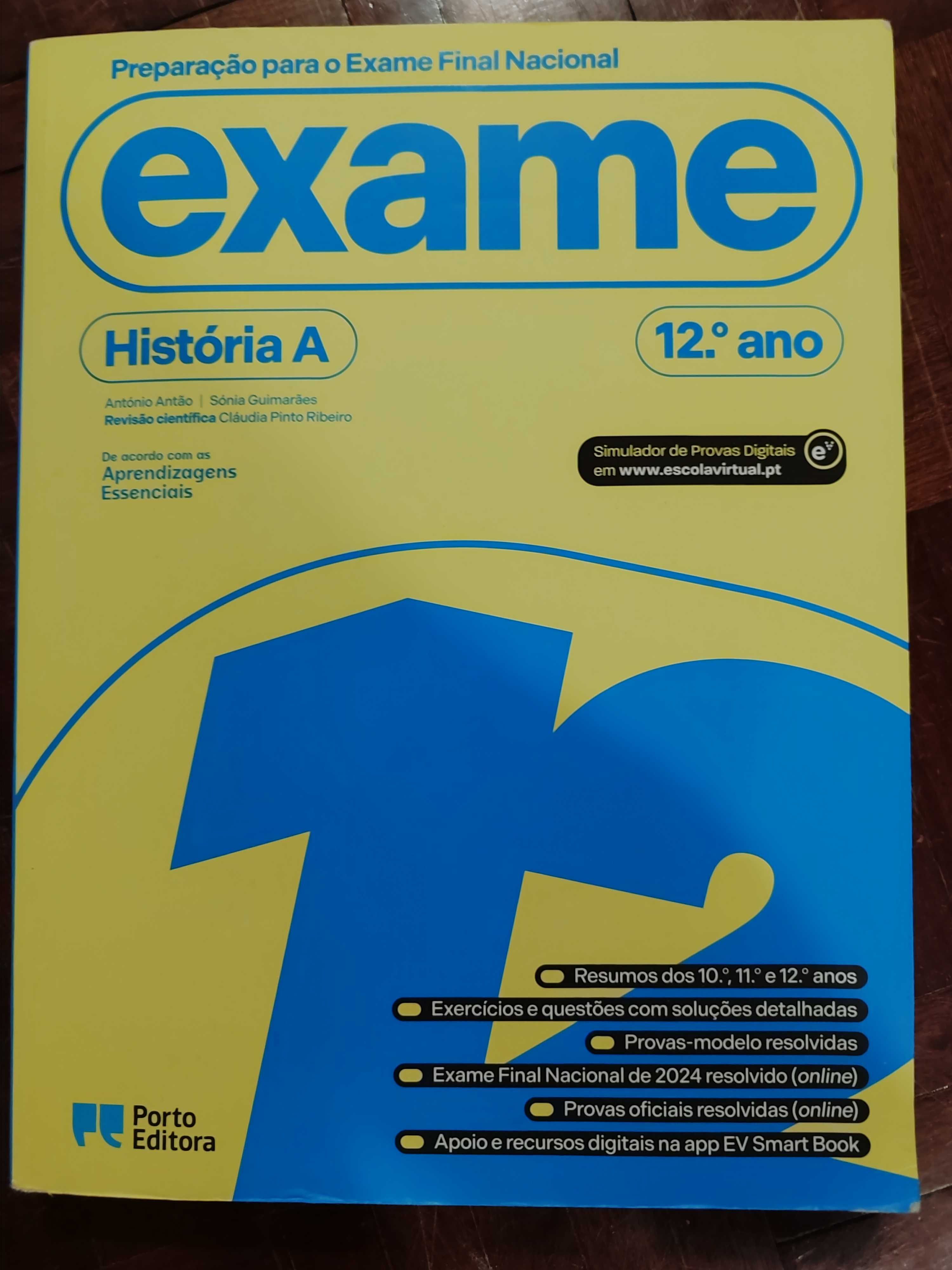 Livro preparação exame História A