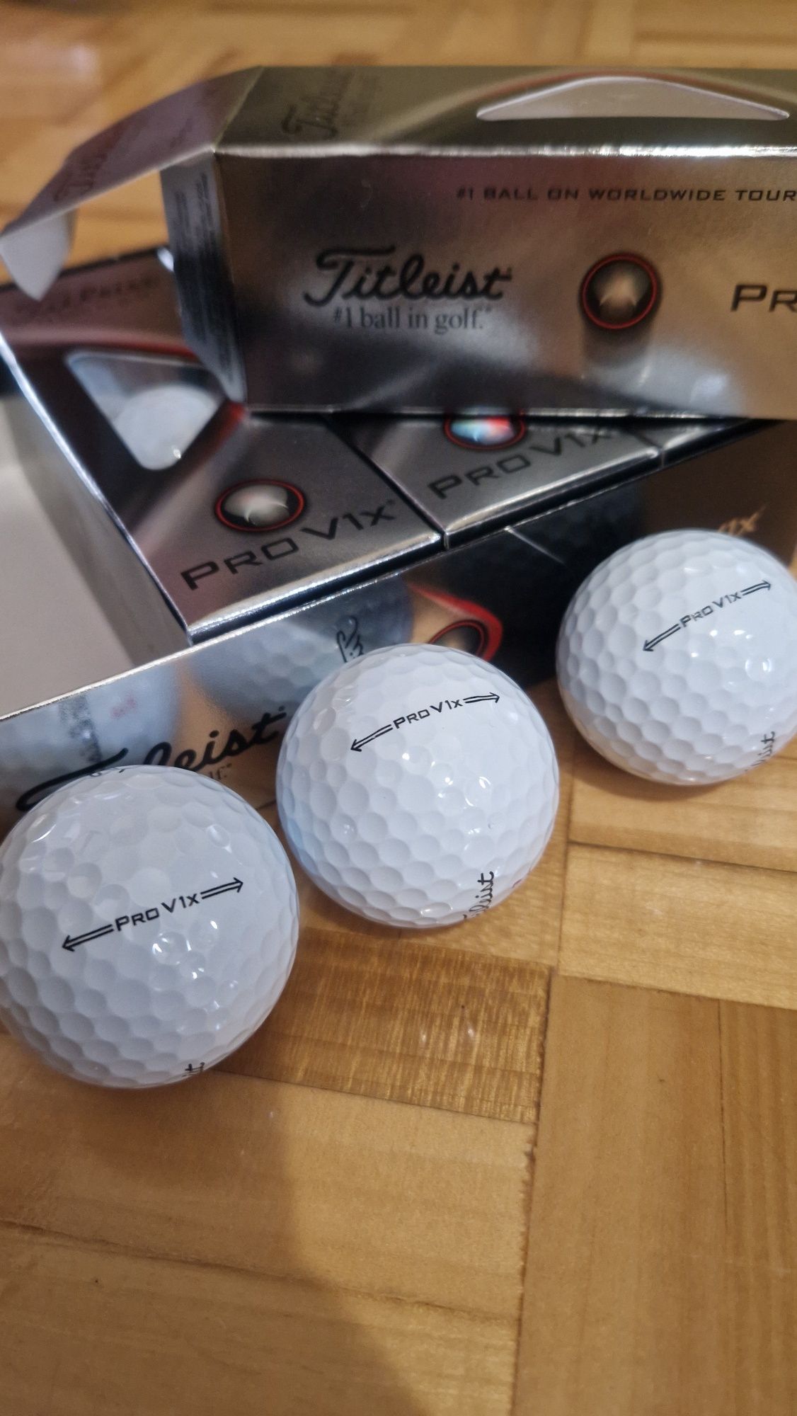 Bolas golfe Titleist Pro v1x NOVAS