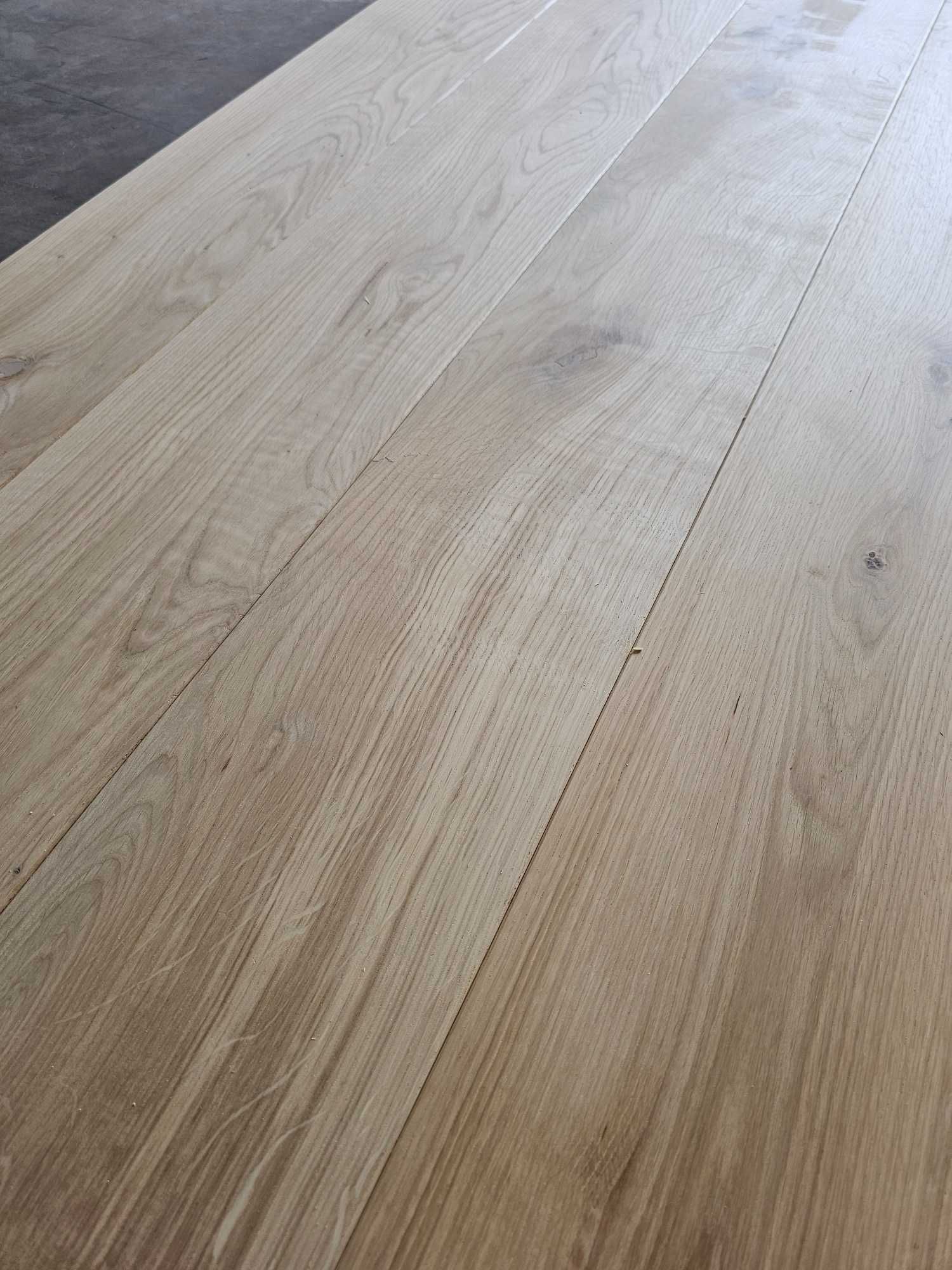 Deska dębowa 3warstwowa surowa 15x180x600/2200