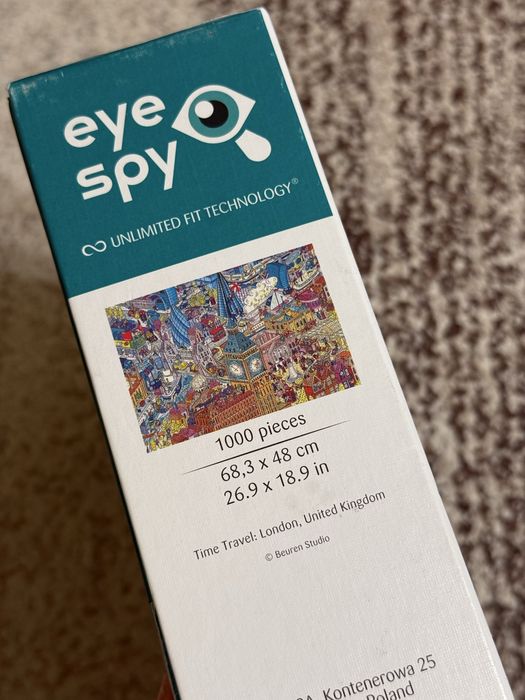 Пазлы на 1000 шт eye spy london