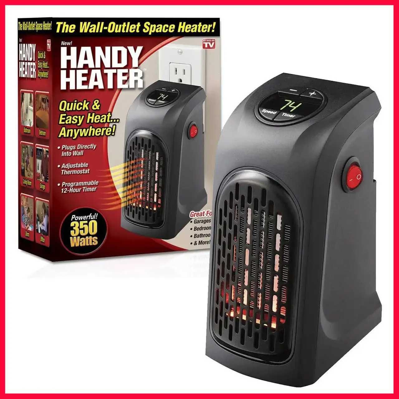 Кімнатний Обігрівач Handy Heater 400W Економний потужний