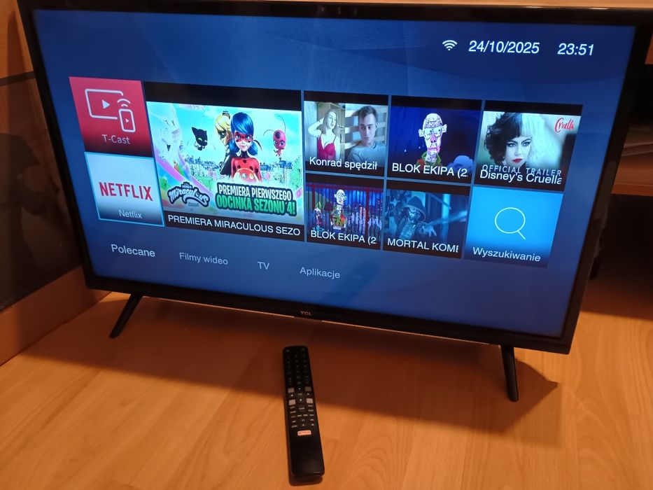 TCL 32" FHD Led Smart TV HEVC