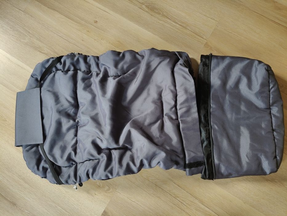 Śpiworek zimowy do wózka i na sanki