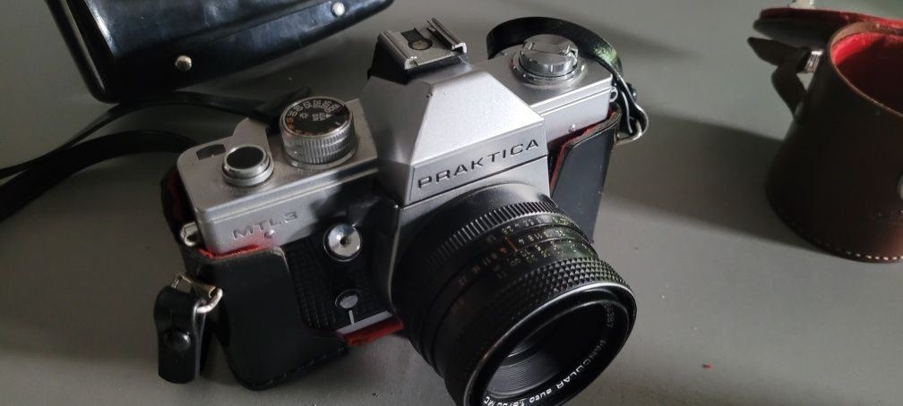 Aparat Praktica MTL 3 , Carl Zeiss, Meyer. Jak nowy.  Instrukcja.