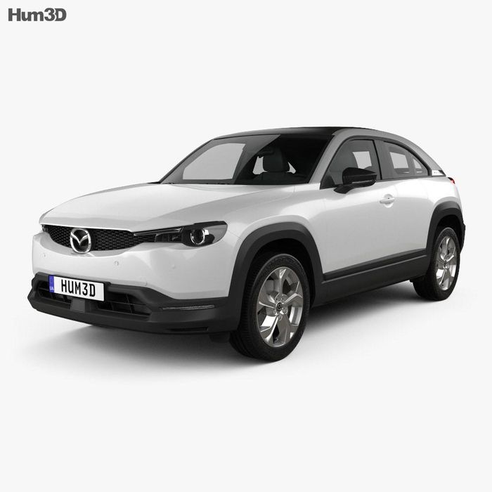 Mazda MX-30 2020- вітрове скло з камерою і проекцією