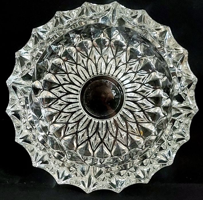 KRYSZTAŁ Popelniczka duża 18cm