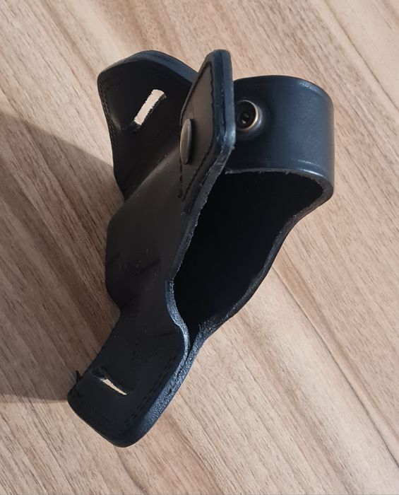 NOWA Kabura/Pokrowiec/Etui na broń z zapięciem uniwersalna/czarna