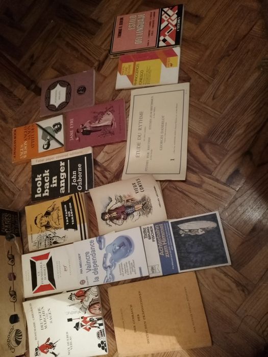 Livros em Inglês/Francês e Alemão Saldos varios géneros Since/Desde 2E