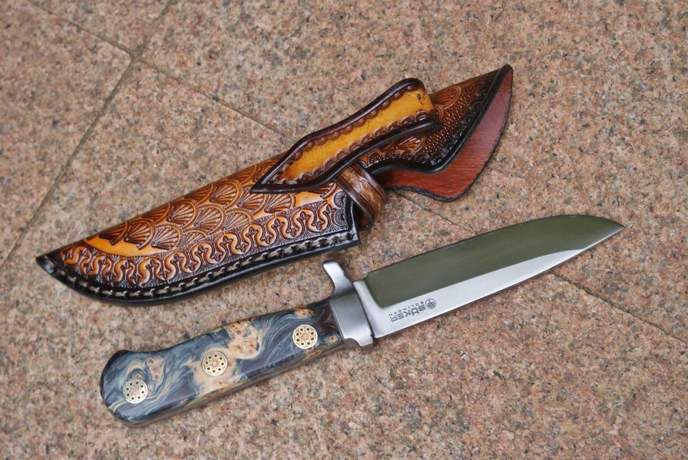 Nóż Böker stal proszkowa CPM-3V Solingen 63 HRC