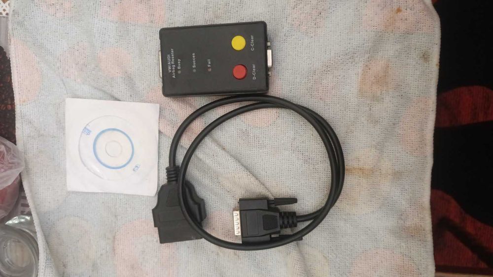 Для скидання помилки подушок безпеки Audi, VAG, Skoda