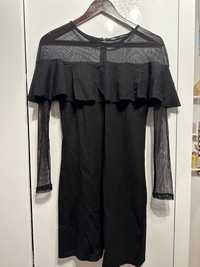 Czarna sukienka rozmiar S firmy Sinsay