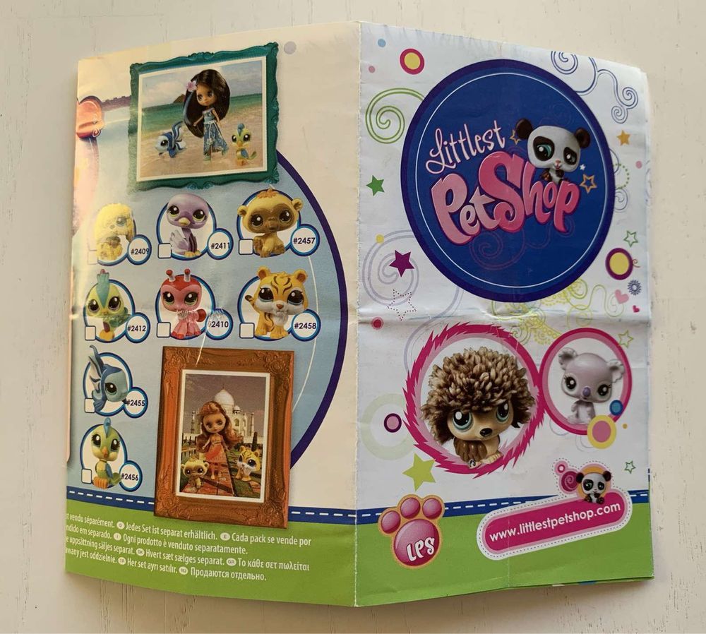 Буклет мини каталог игрушек 2011 Littlest Pet Shop Литл Пет Шоп LPS