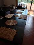 Mesa de jantar cor preta