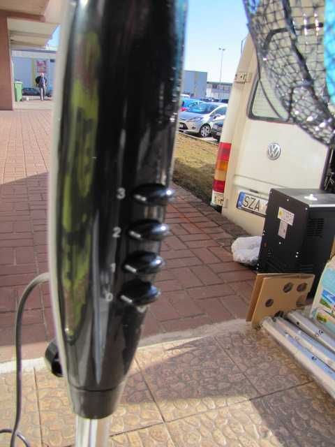 Wentylator stojący Mocny i cichy, 3 łopatki po 40 cm oscylacyjny Ardes