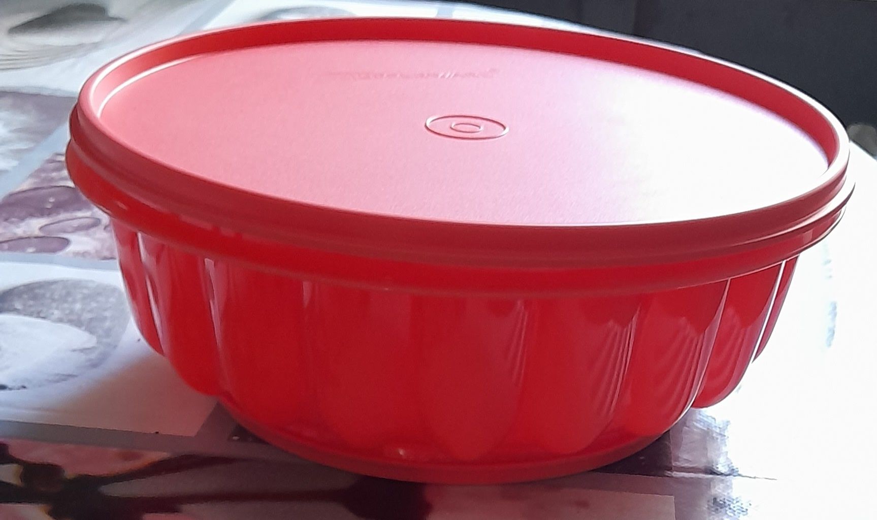 Forma do deserów tupperware