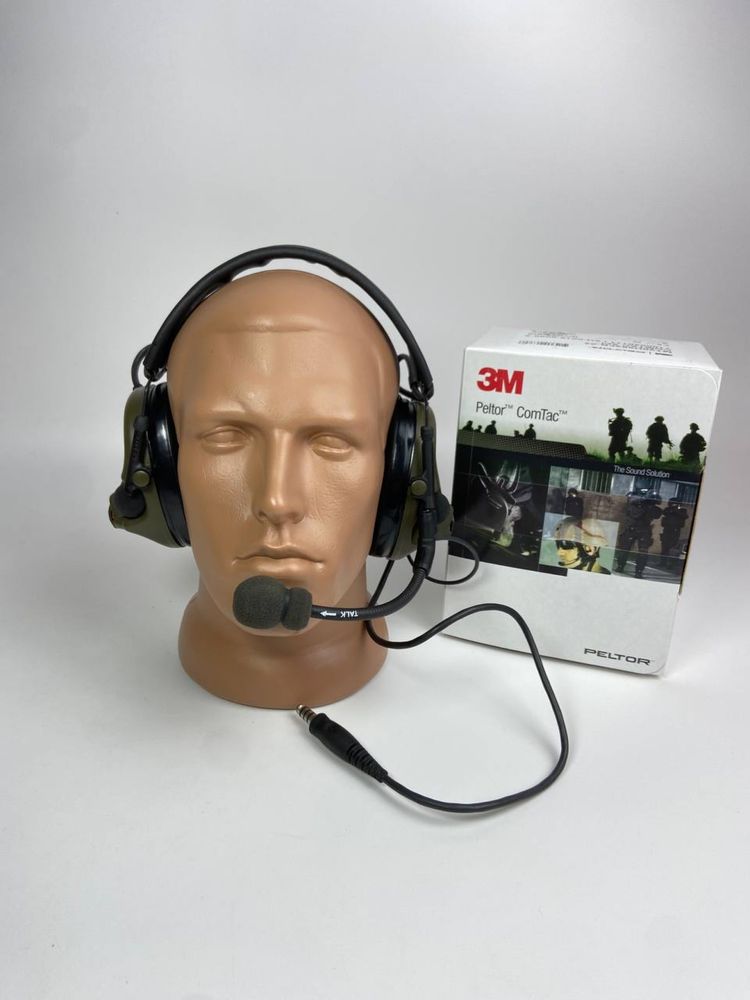Активні навушники 3m comtac peltor XPI + оригінальні адаптери peltor
