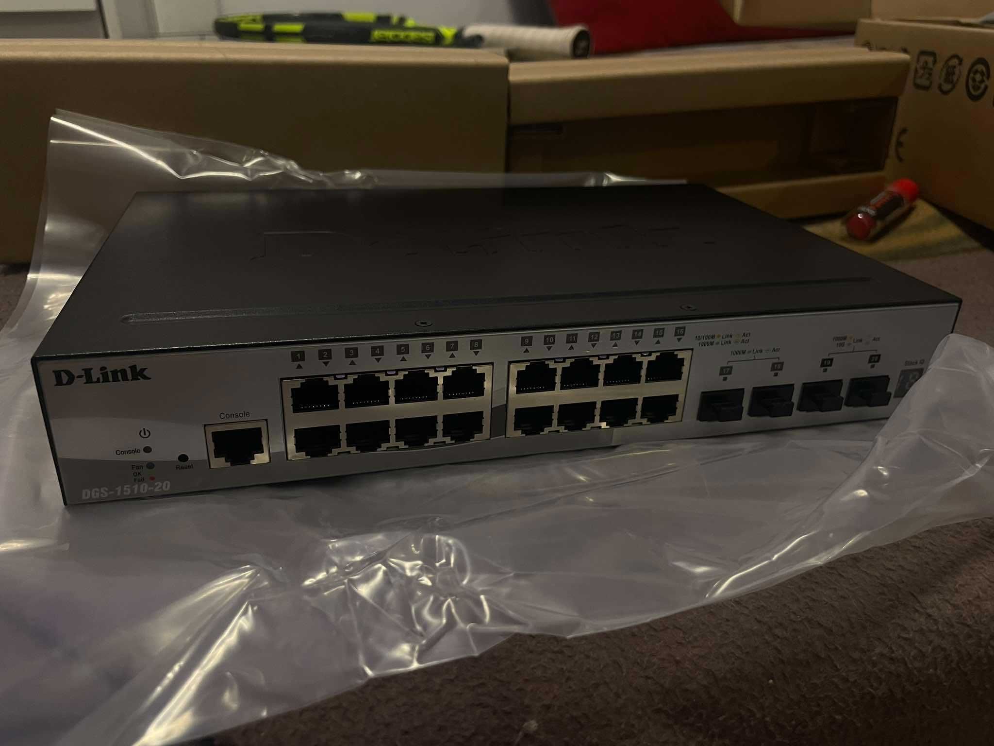 Switch D-Link DGS 1510-20