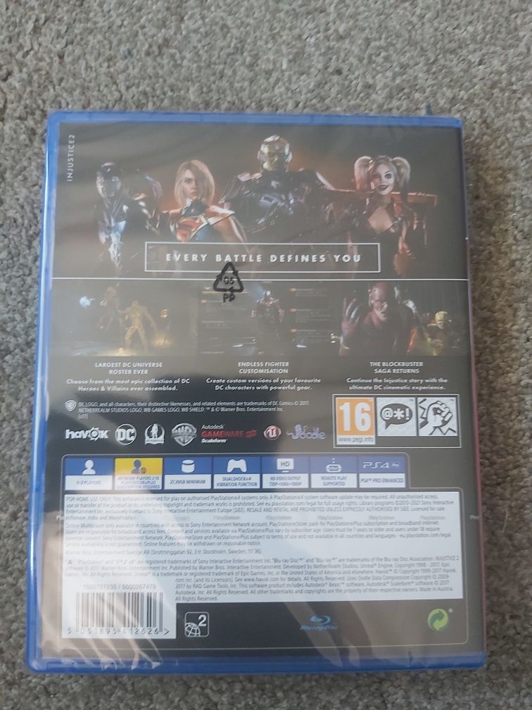 Injustice 2 NOWA ps4