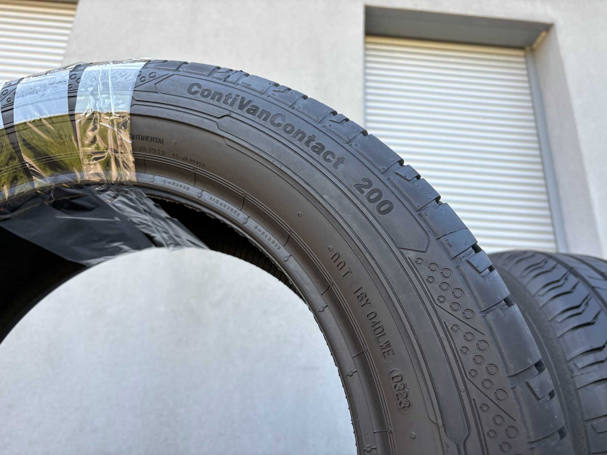 2szt letnie 225/55R17C Continental 8,2mm 2023r bdb stan! L537 FV23%