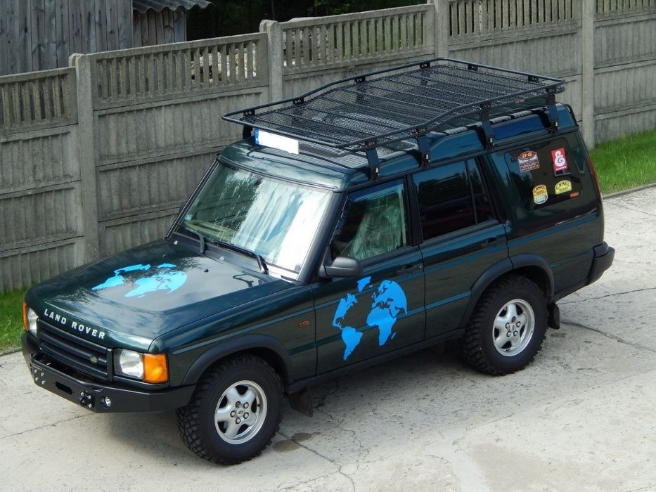 Bagażnik Land Rover Discovery I, II dwupoziomowy z siatką