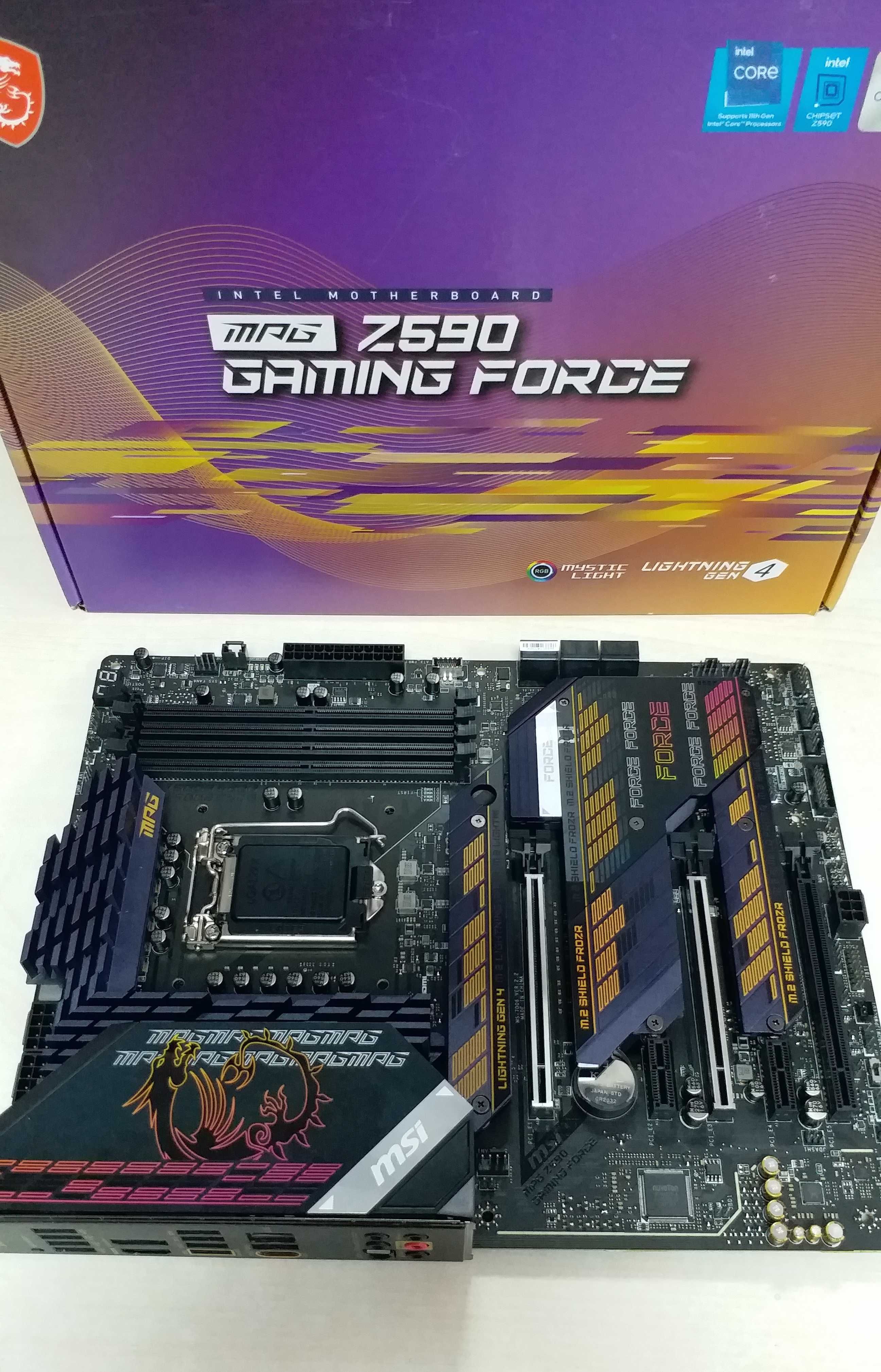 Топ плата MSI MPG Z590 Gaming Force Socket 1200