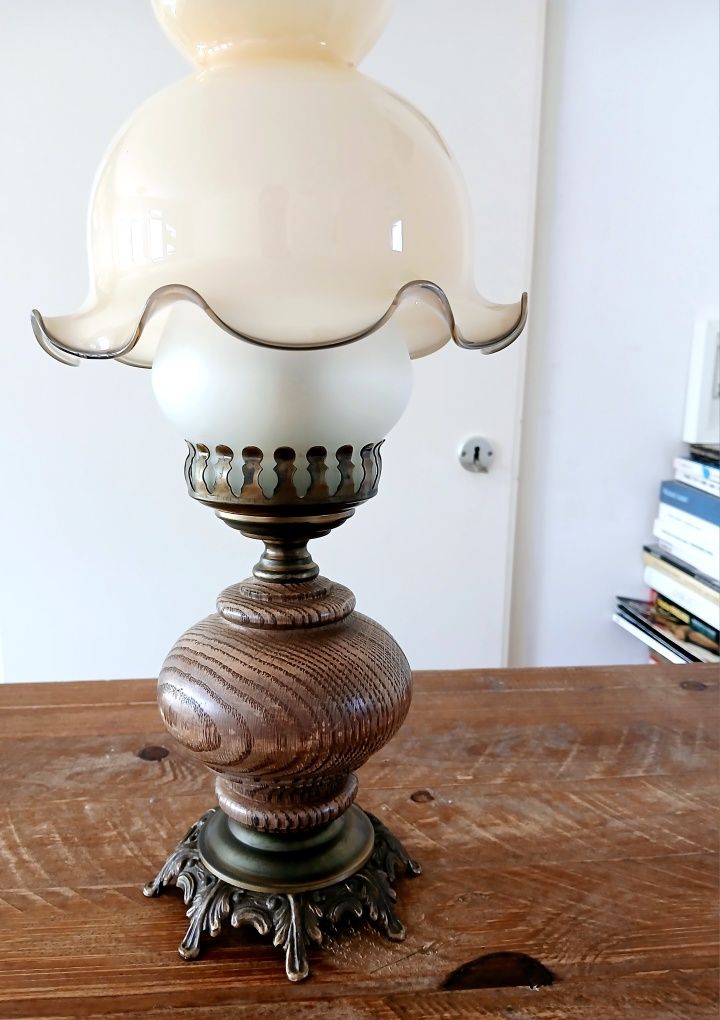 lampka nocna, antyk, sypialniana
