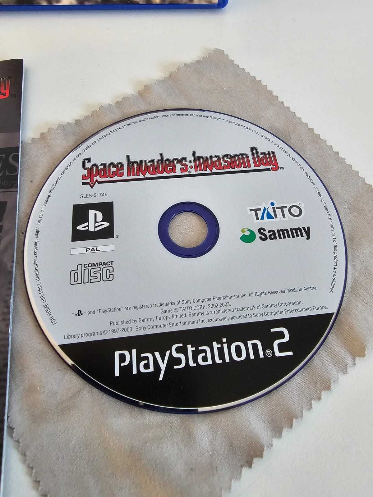 Space Invaders Invasion Day PS2 komplet