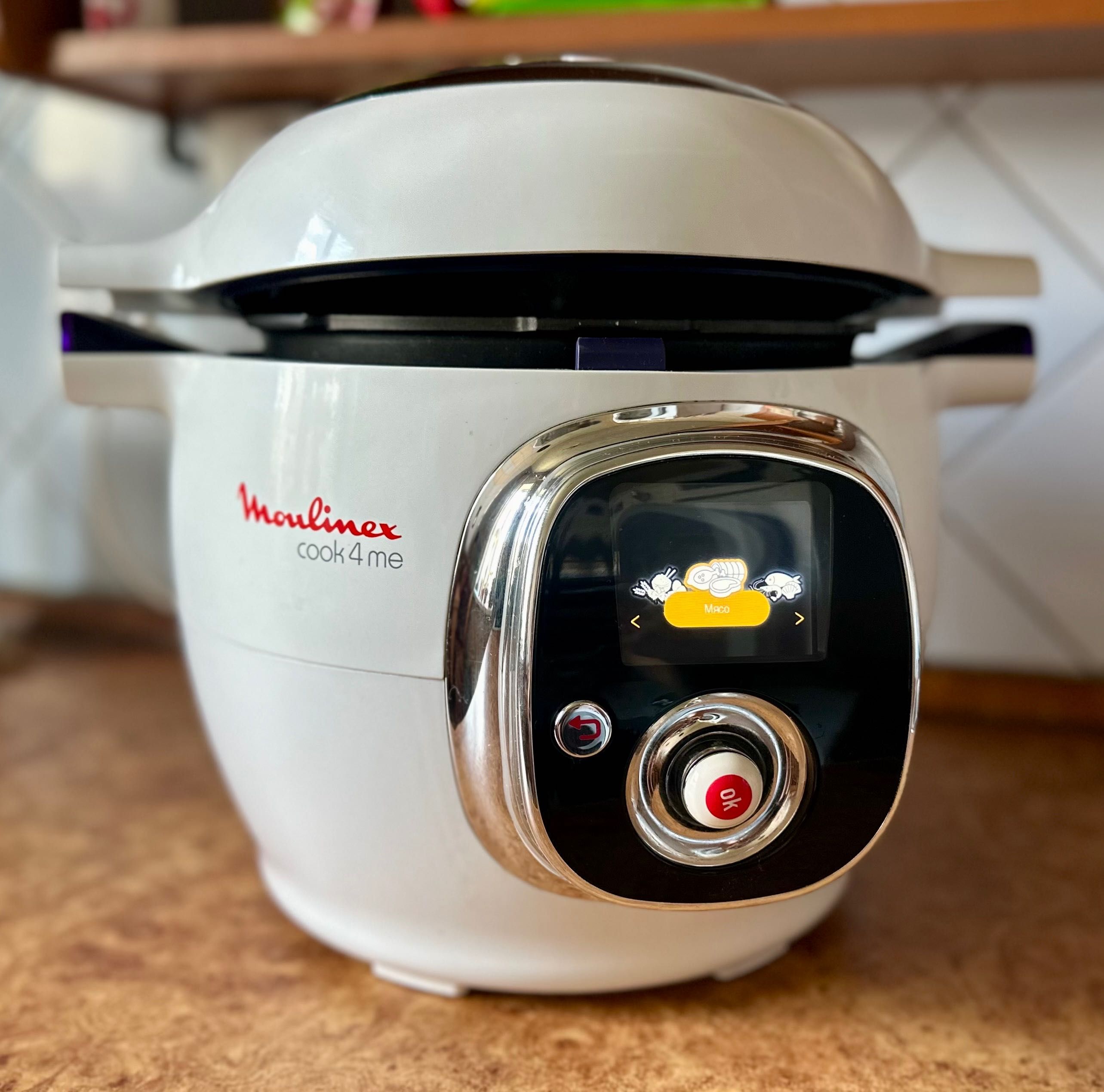 Офіційна! Мультиварка-скороварка MOULINEX Cook4Me В Новому Стані!