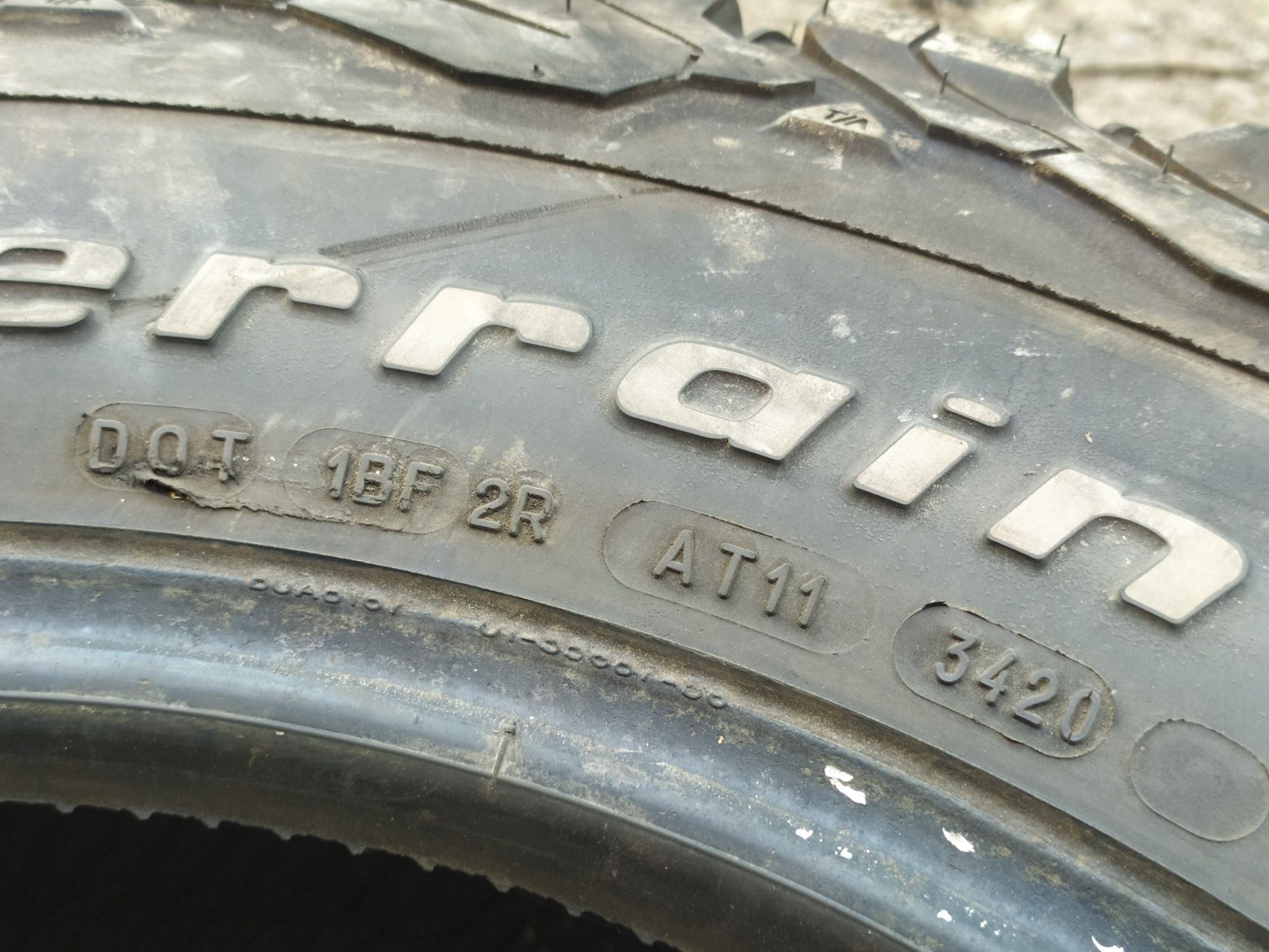 Шини 265/65 R17 All-Terrain BFGoodrich