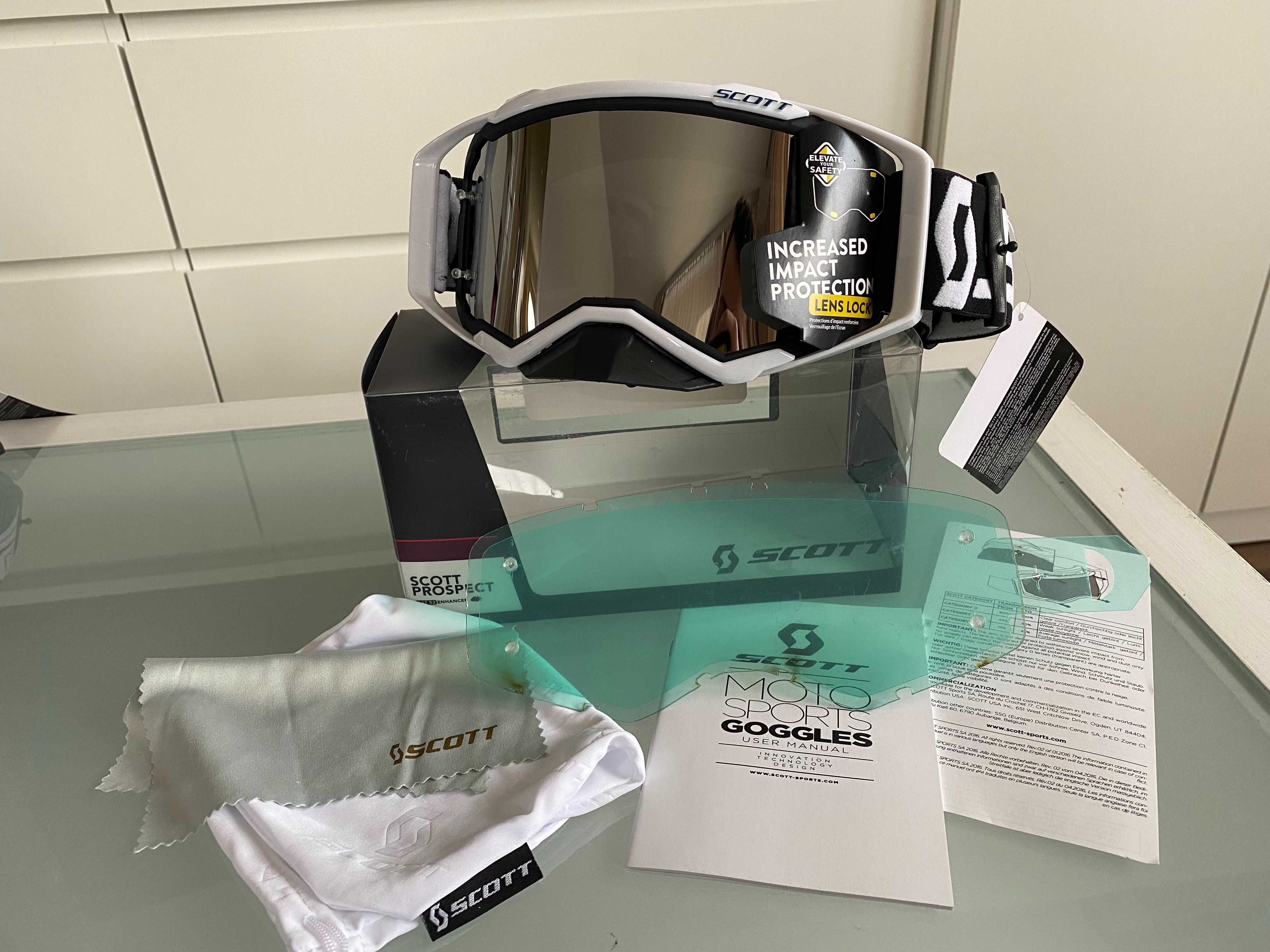 Gogle SCOTT Prospect old mx (cross,quad,enduro,mtb,dh, ski)
