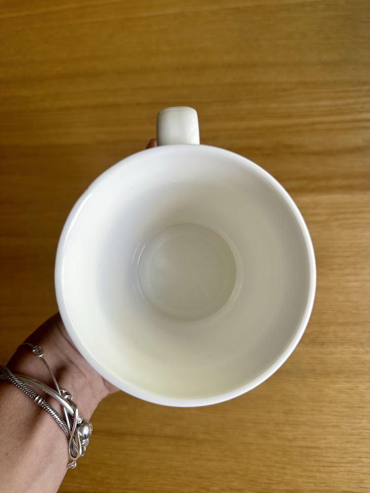 Śliczny duży kubek porcelanowy 400ml