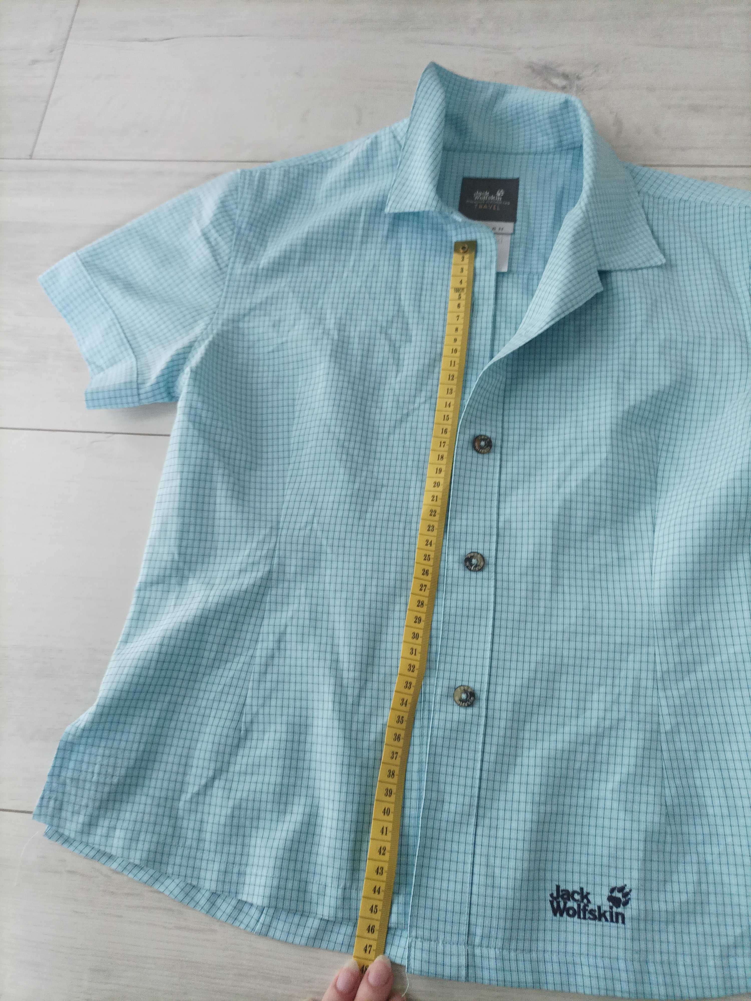 Jack wolfskin travel damska niebieska koszula bluzka oryginalna