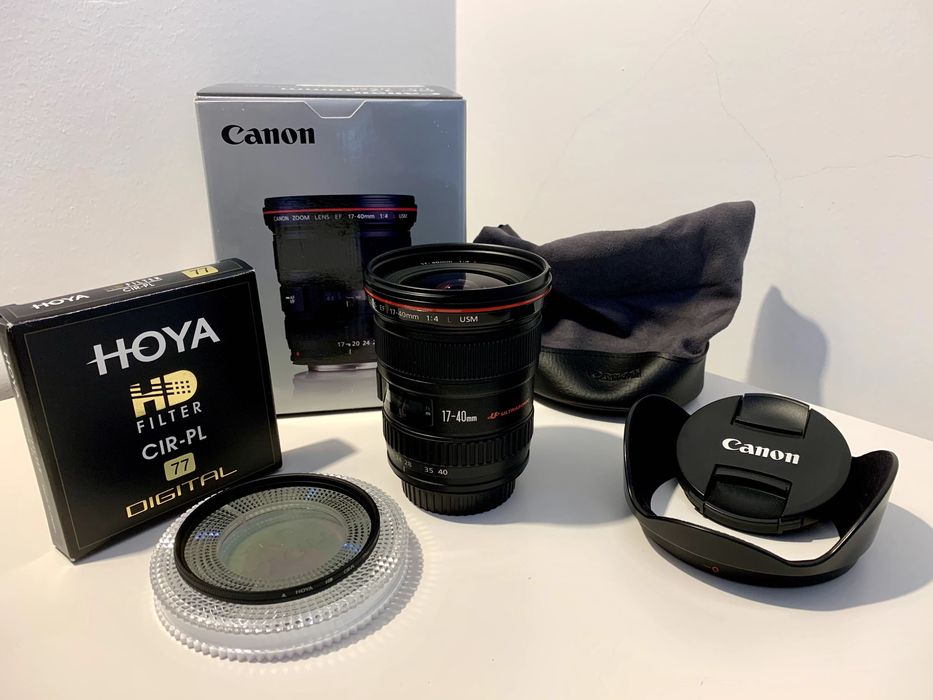 Canon 6D + lentes e filtros + acessórios