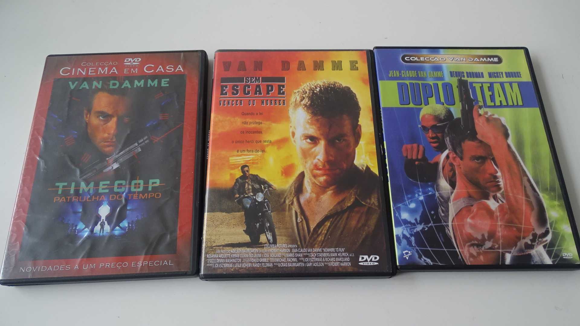 DVDs JCV Van Damme - Filmes Acção . RAROS