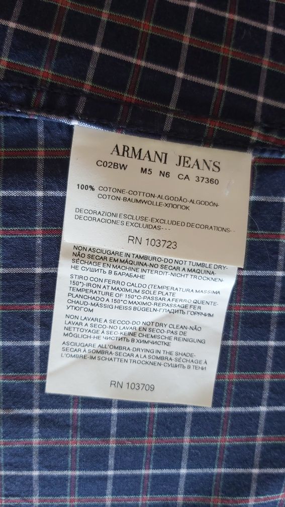 Koszula Armani Jeans rozmiar M-L