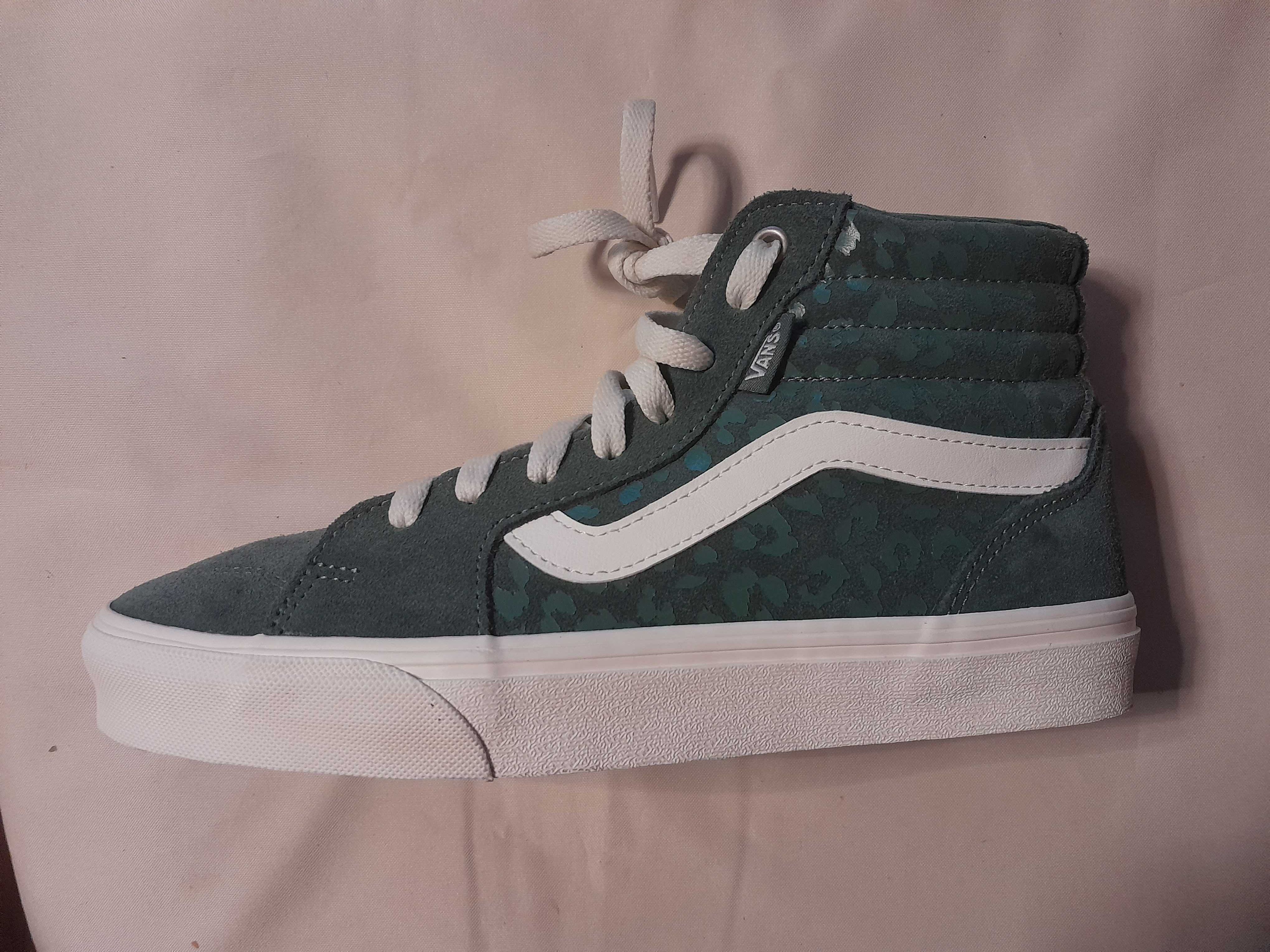 Trampki za kostkę Vans Filmore Hi 39 Nowe zielone